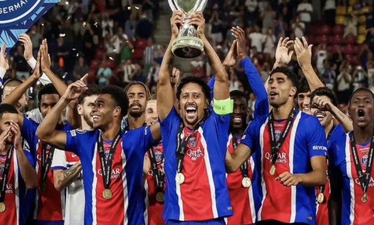 PSG “Superkampione” e Europës, mposht Aston Villën në një finale spektakolare