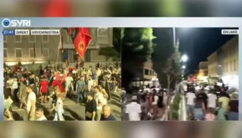 ‘Rama, jep dorëheqjen’, qytetarët vijojnë protestën për të 78-ën ditë, nis marshimi në rrugët e Tiranës