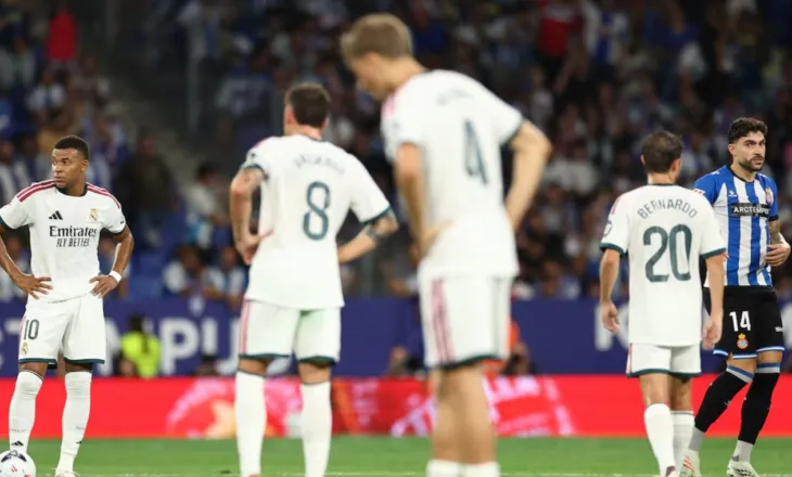 Real Madrid e nis mirë ndaj Espanyol, por ngec rrugës. Mbyllet pjesa e parë (video)