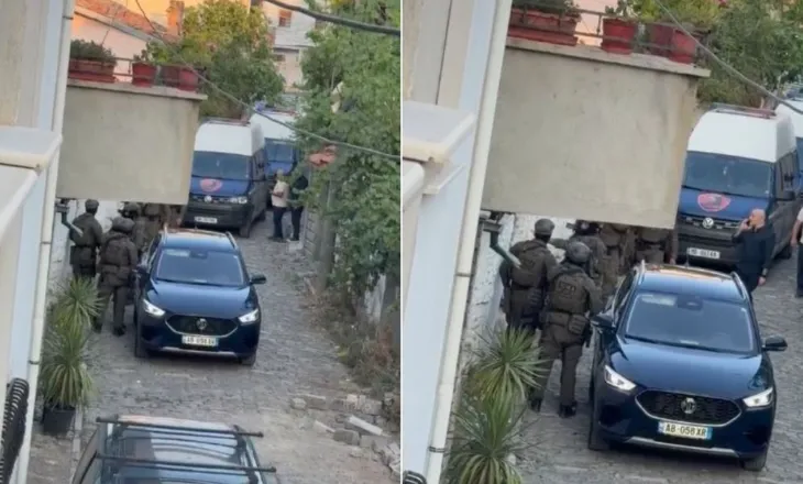 RENEA zbarkon në Korçë, forca të shumta rrethojnë banesën e autorit të dyshuar të vrasjes së 20-vjeçarit
