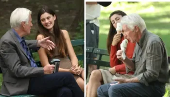 Richard Gere dhe Diana Silvers vazhdojnë xhirimet e “Asymmetry”, publikohen pamje të reja nga seti