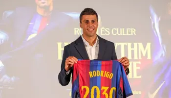 Rodri prezantohet zyrtarisht te Barcelona dhe nxjerr bllof Real Madridin me deklaratën e tij