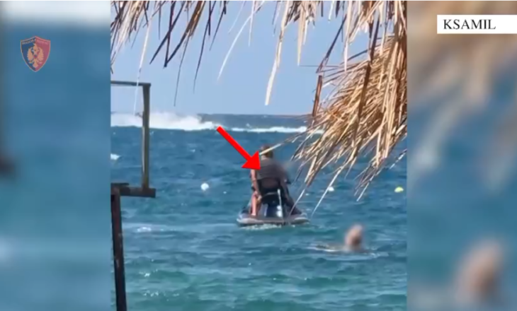Rrezikoi jetën e pushuesve me Jet Ski në Ksamil, gjobitet me 500 mijë lekë të reja