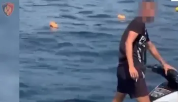 Rrezikoi pushuesit në det/ Policia bllokon Jet Ski-n dhe vendos gjobën e majme