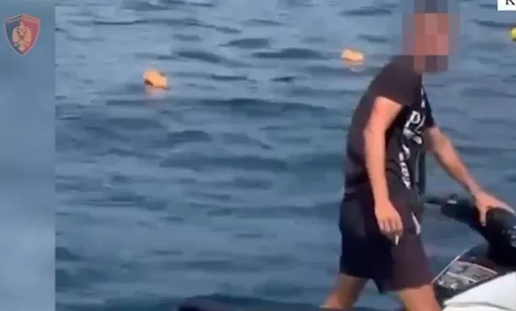 Rrezikoi pushuesit në det/ Policia bllokon Jet Ski-n dhe vendos gjobën e majme