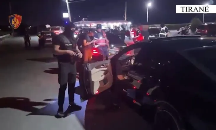Sekuestrohen drogë, armë dhe një automjet luksoz pas kontrolleve në Tiranë dhe Krujë, arrestohen 2 persona