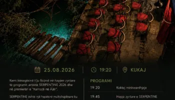 SERPENTINE hap programin e saj artistik në Kukaj me premierën e “Karrocë në Ajër”