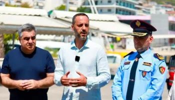 Sezoni turistik, Lamallari, Gonxhja dhe Hita vizitë në Sarandë: Zero tolerancë ndaj paligjshmërisë!