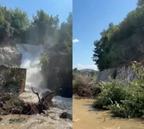 Shembet kanali vaditës në Elbasan, bllokohet prej 3 orësh aksi Elbasan-Cërrik