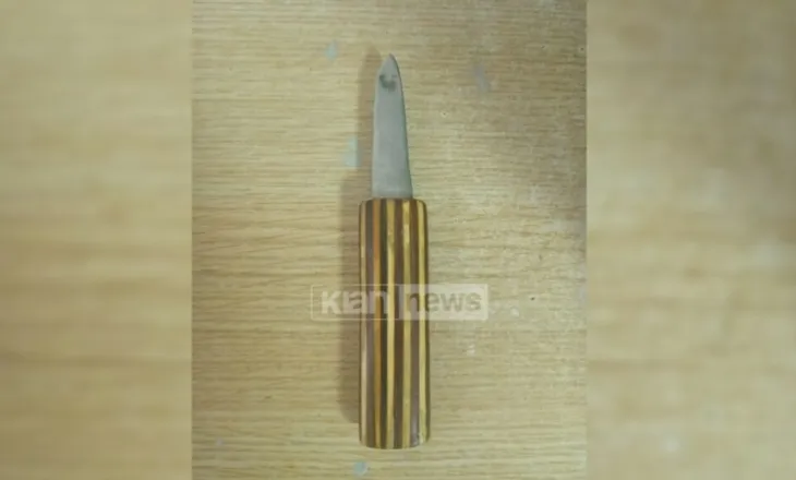 Sherri në burgun e Ferit, kjo është thika e improvizuar që u përdor nga të burgosurit