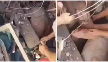 Shpresë mes rrënojave në Kolumbi, nëna dhe foshnja 6 muajshe nxirren gjallë pas tërmetit shkatërrues (VIDEO)
