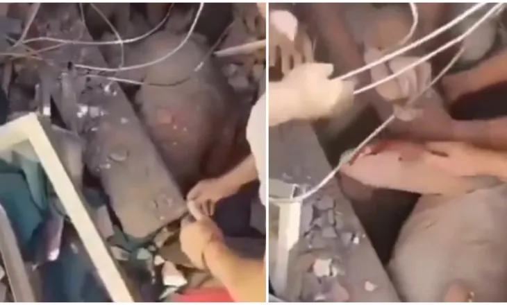 Shpresë mes rrënojave në Kolumbi, nëna dhe foshnja 6 muajshe nxirren gjallë pas tërmetit shkatërrues (VIDEO)