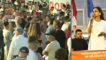 “Shqipëria digjet, ndërsa qeveria pushon”, aktivistja nga protesta: Rama të japë dorëheqjen, t’i hapë rrugë ndryshimit