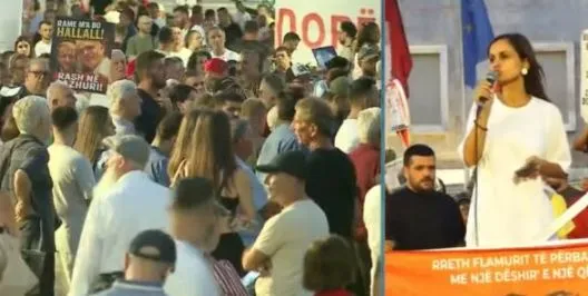“Shqipëria digjet, ndërsa qeveria pushon”, aktivistja nga protesta: Rama të japë dorëheqjen, t’i hapë rrugë ndryshimit