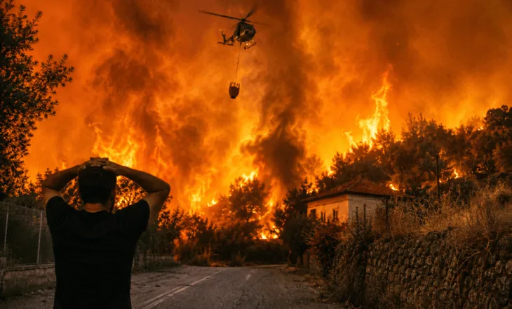 Shqipëria në flakë/ 27 zjarre në vetëm një ditë, 8 vatra ende jashtë kontrollit
