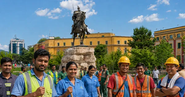Shqipëria po mbushet me punëtorë të huaj, India dhe Filipinet kryesojnë me rritjen më të madhe