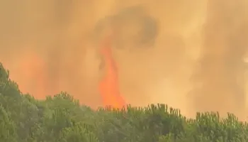 Shuhet zjarri në Levenisht të Gjirokastrës