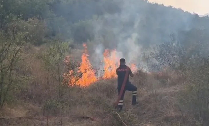 Situata/ Dajti vijon të digjet, zjarre edhe në Dibër Korçë dhe Durrës