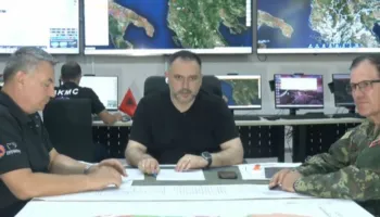 “Situata monitorohet 24 orë në shtatë ditë”/ Zjarret aktive në vend, ministri Nufi: Janë 650 forca të angazhuara