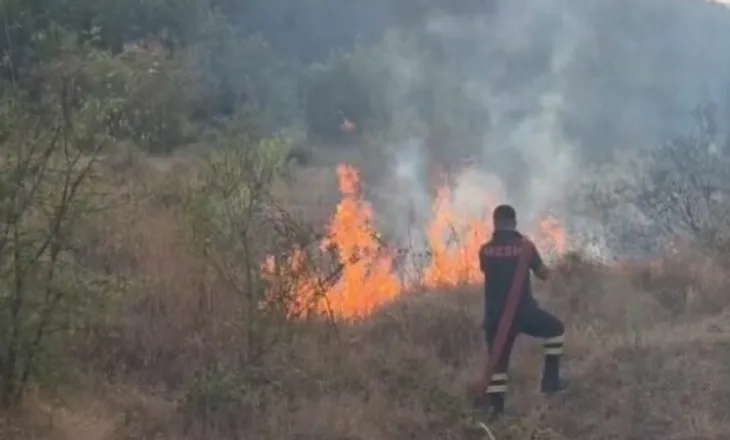 Situatë kritike me zjarret në Ulëz të Matit, rrezikohen disa banesa në fshatin Lundre