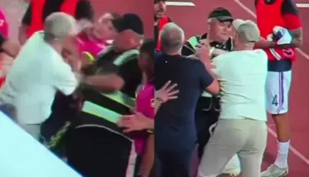 Skandali pas ndeshjes së Superiores, momenti kur presidenti i Vllaznisë godet me grushte gjyqtarin!