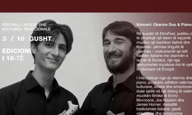 Soloists of GOB – Okarina Duo & Piano në Etno Fest