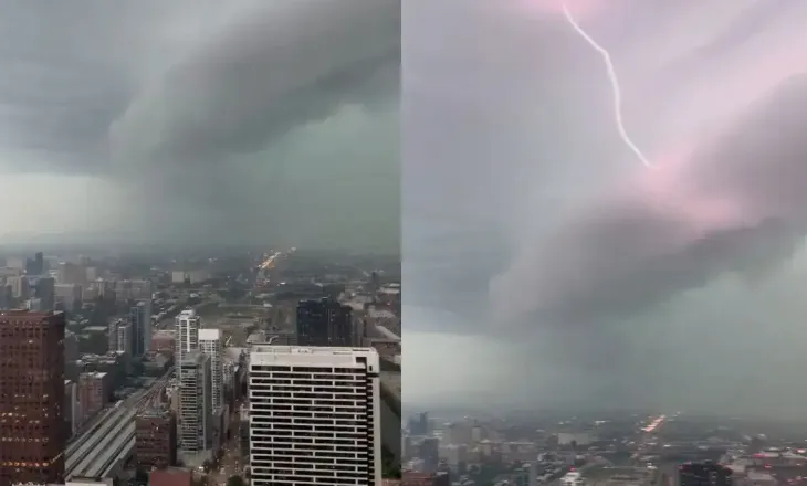 Stuhi shkatërruese godasin Çikagon, konfirmohen 3 tornado, erërat arritën 160 km/h