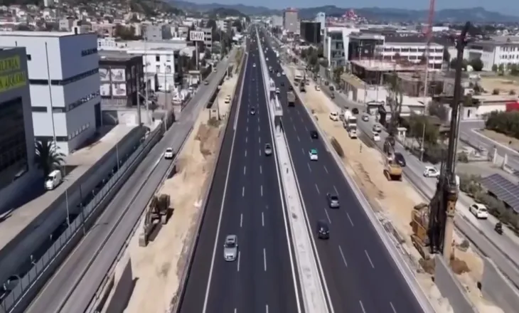 Superstrada Tiranë-Durrës merr fytyrë të re, projekti gjigant po merr formë