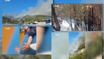 SYRI TV/ Kruja nuk gjen qetësi nga zjarret, rrezikohen depot e eksplozivit të guroreve