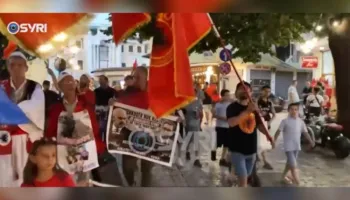 SYRI TV/ Shkodra në protestë kundër qeverisë dhe hapjes së konsullatës serbe, qytetarët: Nuk do e lejojmë