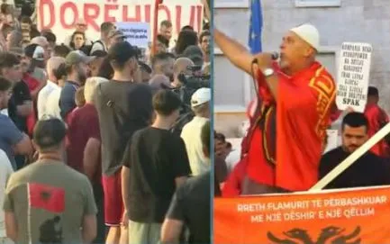“Të bashkohemi për ta çuar Ramën para drejtësisë”/ Thirrja e qytetarit nga protesta: Zgjohuni, shqiptarë…