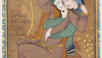 “Të Dashuruarit”, një poezi e heshtur e ngjyrës dhe linjës nga Reza Abbasi