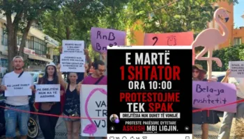Thirret protesta para SPAK-ut: Drejtësia nuk duhet të vonojë, askush mbi ligjin!