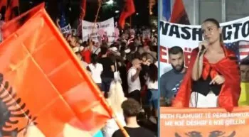 “T’i japim drejtim Shqipërisë”/ Mësuesja e re në protestë: Të gjithë të vijnë në shesh, nëse mbyllni sytë jeta do…