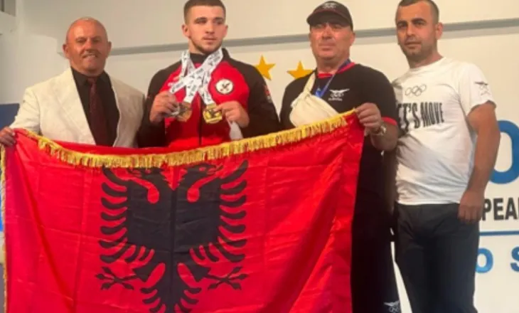 Tjetër medalje për Shqipërinë, peshëngritësi Antonino Mullisi shpallet kampion i trefishtë Europe!