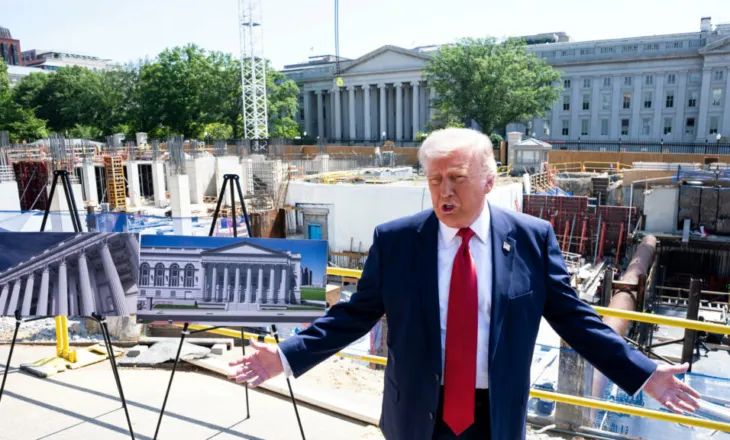 Trump hap “thesin” për Shtëpinë e Bardhë, mbi 900 milionë dollarë për rikonstruksione