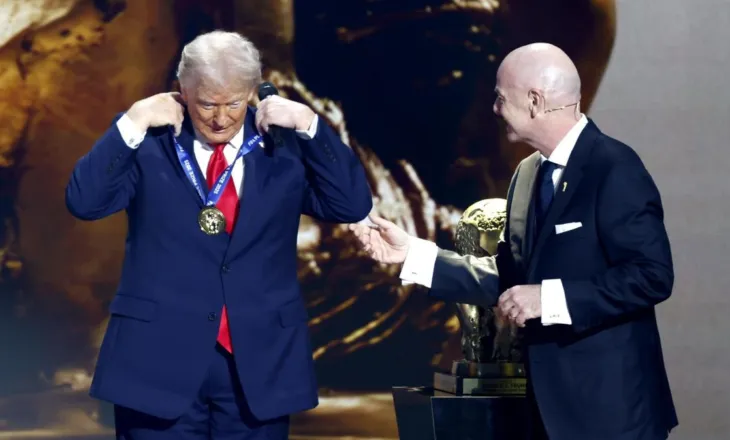 Trump mbron Infantinon nga sulmet: Zëvendësimi i tij në krye të FIFA-s do të ishte gabim kolosal