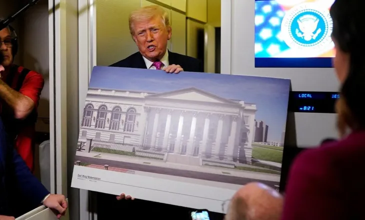 Trump nuk tërhiqet, i kërkon Gjykatës Supreme që të vazhdojë ndërtimin e sallës së ballove!