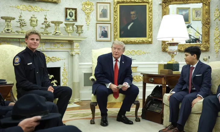 Trump pret heroin që preku amerikën, 16-vjeçari nderohet në Shtëpinë e Bardhë pas shpëtimit të një fëmijë 10-vjeçar