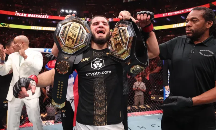 UFC-330/ Makhachev qëndron kampion i dyfishtë i botës, Dern mbron titullin e peshës “strawweight”