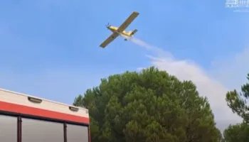 Vazhdon zjarri në Drenie të Patosit, gjatë natës flakët iu afruan shtëpive