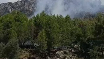Vendi nuk gjen ‘qetësi’/ Riaktivizohet një vatër zjarri në malin e Krujës, zjarrfikësit në vendngjarje ndërhyrje…