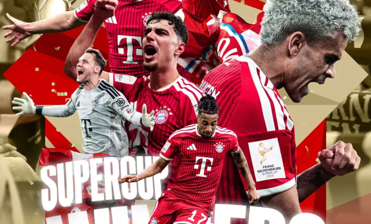 VIDEO/ Bayern fiton Superkupën e Gjermanisë, thyen Dortmund