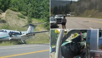 VIDEO/ “Diçka që e sheh vetëm në filma”- Tragjike në Kanada, avioni ulet në autostradë dhe përplas 4 makina, vdes një grua!