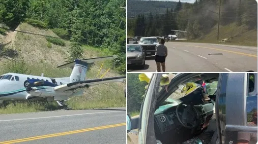 VIDEO/ “Diçka që e sheh vetëm në filma”- Tragjike në Kanada, avioni ulet në autostradë dhe përplas 4 makina, vdes një grua!