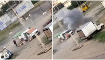 VIDEO/ Droni ndjek “këmba-këmbës” 52-vjeçarin derisa shpërthen, Ukraina: Krim lufte