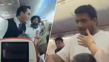 VIDEO/ “Dua të vdes”- Tmerr në ajër, pasagjeri tenton të hapë daljen e emergjencës së avionit në mbi 10 mijë metra lartësi!