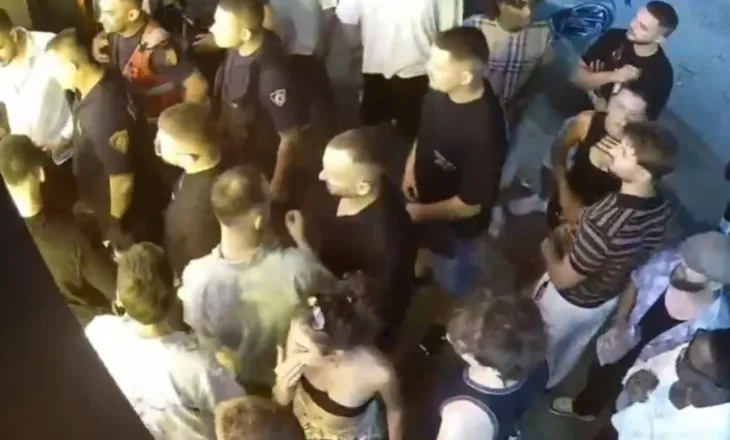VIDEO E PLOTË/ Nga sherri mes rojeve te sulmi ndaj shefit të krimeve, pamjet zbardhin përplasjen në lokalin e Sarandës