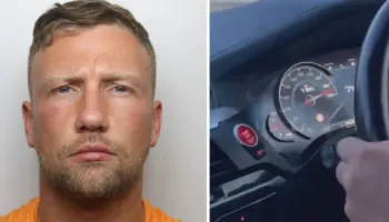 VIDEO/ Filmoi veten duke udhëtuar me 307 km/h, e pëson futbollisti në Angli, përfundon në qeli! (FOTO)
