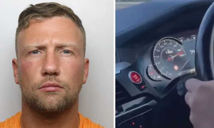VIDEO/ Filmoi veten duke udhëtuar me 307 km/h, e pëson futbollisti në Angli, përfundon në qeli! (FOTO)
